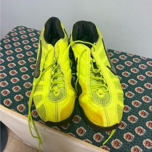 Neon Yellow Sports Sneakers